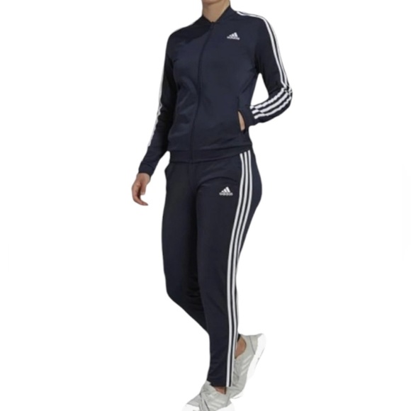 adidas Pants - Adidas -Essential 3-Stripe Tracksuit- NWT